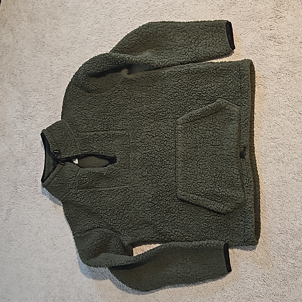 Small fleece victoria secret Pink green